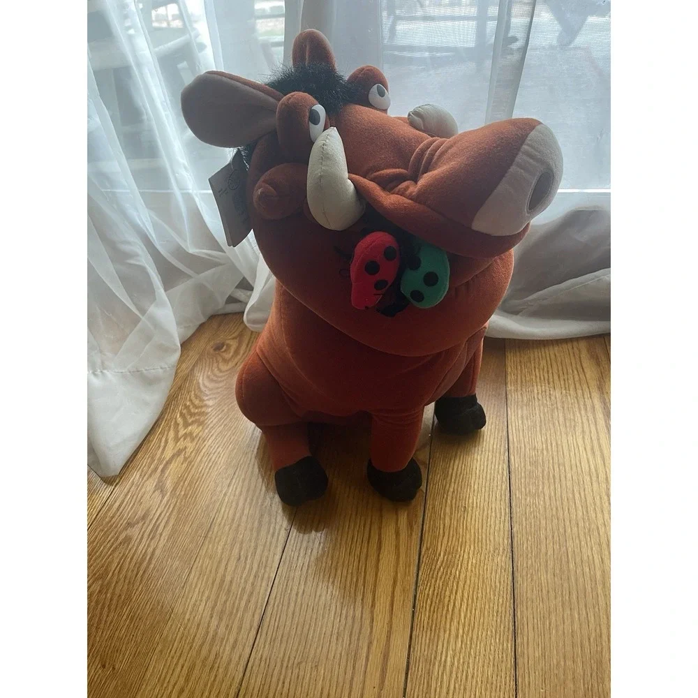 Vintage 90s Pumba The Lion King Plush‎ Walt Disney 16